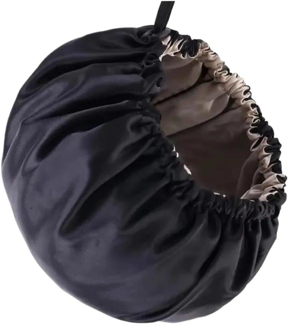 Шапочка для душа шелковая LSNNMU, Black
