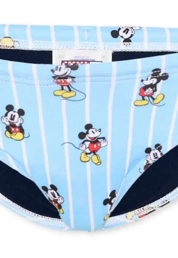 Плавки с принтом Mickey Mouse and friends Mc2 Saint Barth, Light Blue, светло-голубой — фото 3