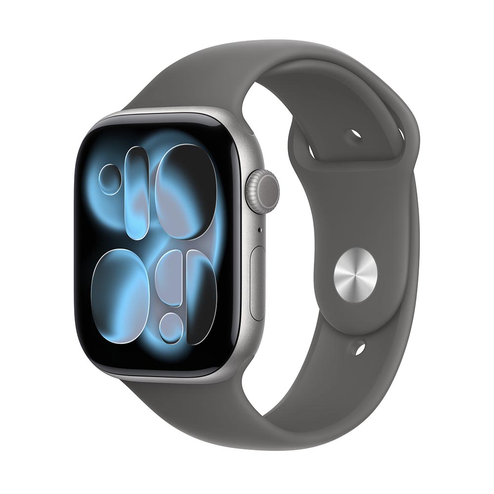 

Умные часы Apple Watch Series 11 (GPS+Cellular), 46 мм, Space Gray Aluminum Case/Stone Gray Sport Band - S/M, Серый, Умные часы Apple Watch Series 11 (GPS+Cellular), 46 мм, Space Gray Aluminum Case/Stone Gray Sport Band - S/M