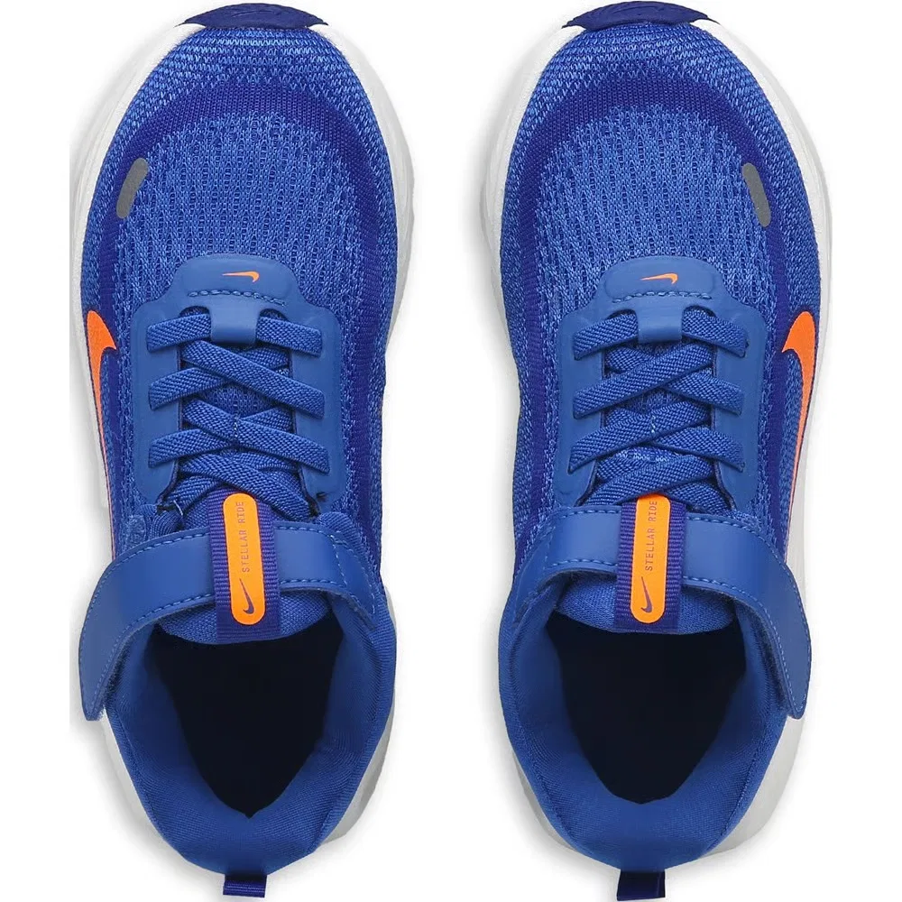 Детские кроссовки для бега Stellar Ride Nike, Blue/Orange — фото 4