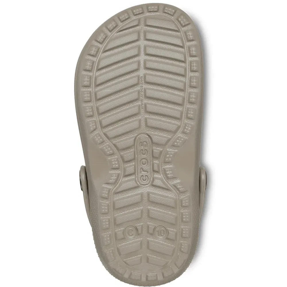 Сабо Crocs Classic Lined, бежевый — фото 2