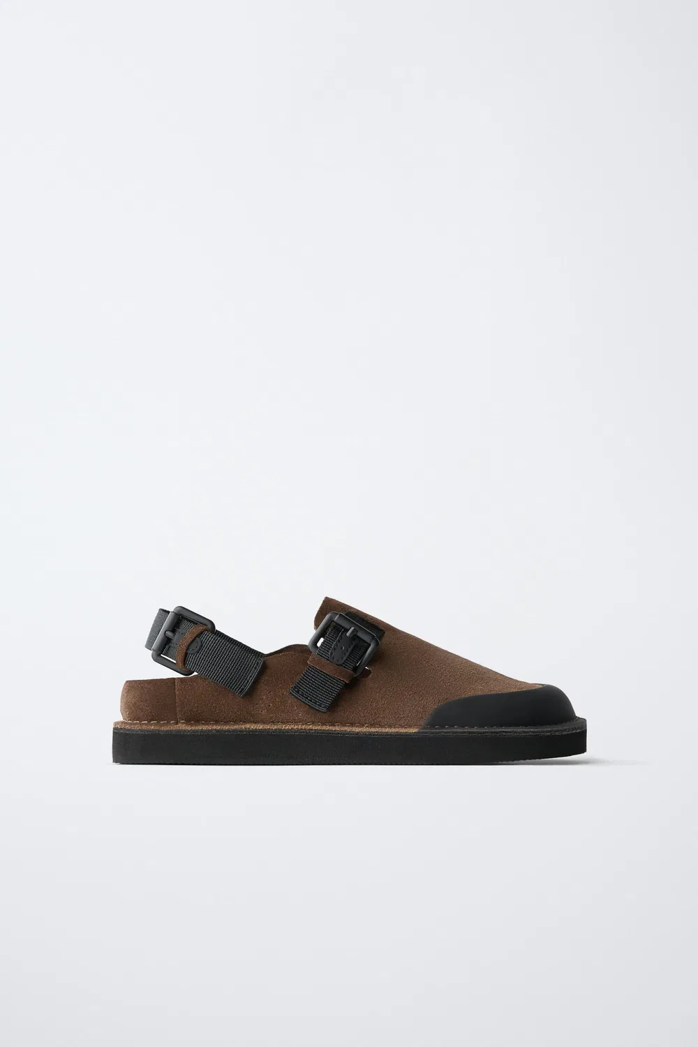 Скрученные сабо ZARA, Brown