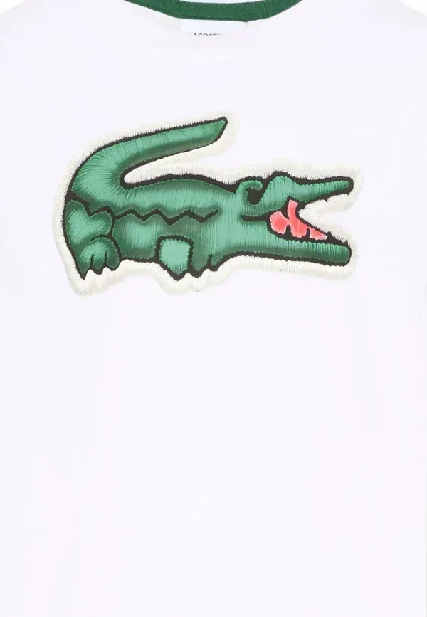 Футболка Lacoste, белый — фото 3