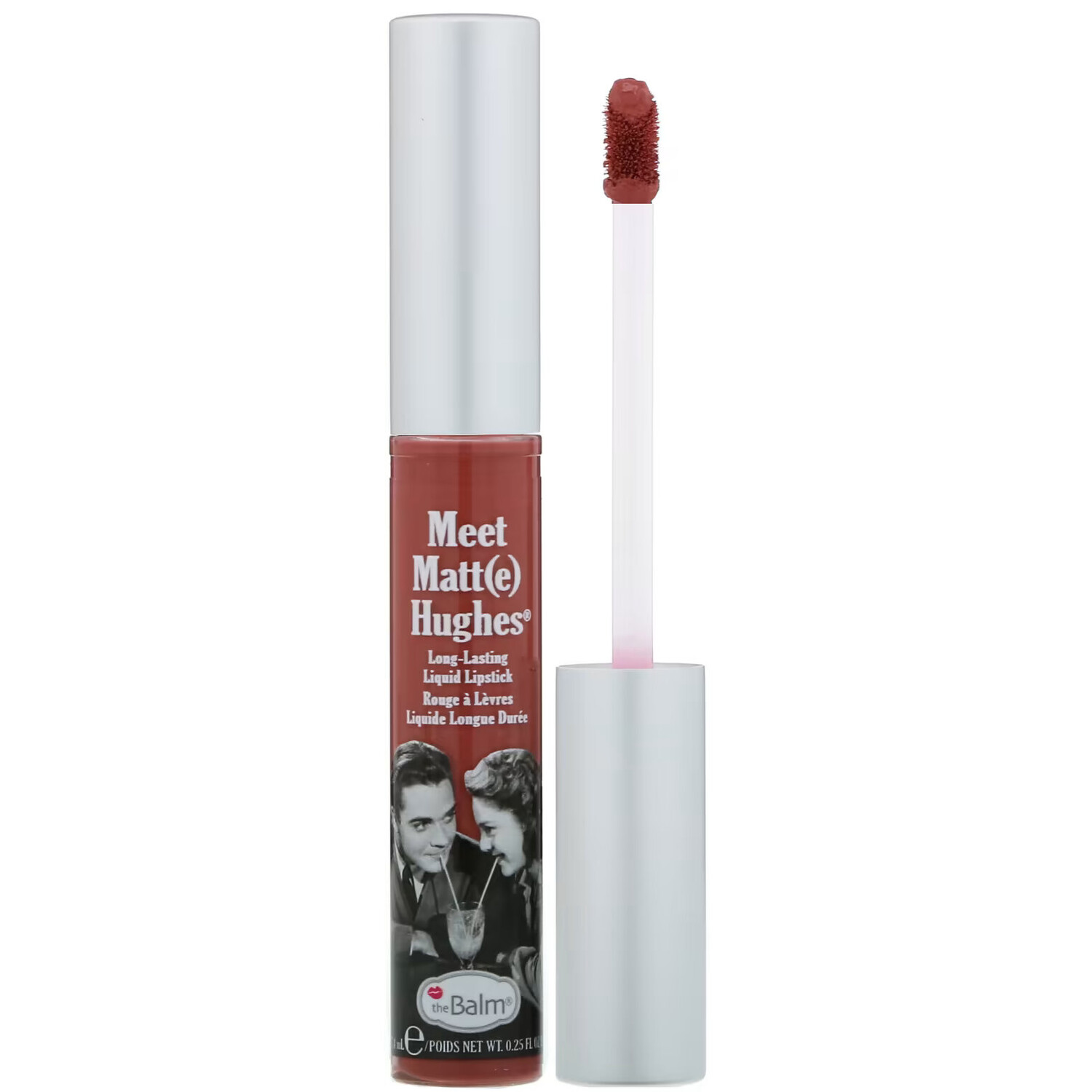 

theBalm Cosmetics, Meet Matt(e) Hughes, стойкая жидкая помада, оттенок Committed, 7,4 мл