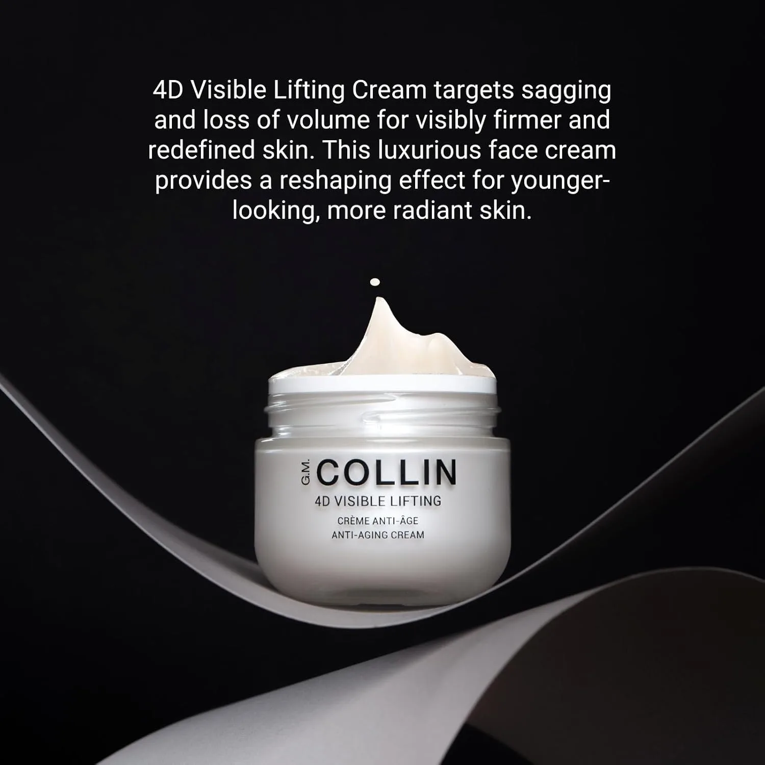 G.M. Collin 4D Visible Lifting Cream | Антивозрастной увлажняющий крем для лица с гиалуроновой кислотой | Помогает уменьшить видимость морщин и тонких линий — фото 3