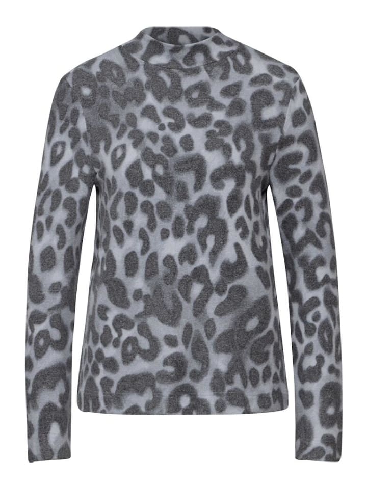 

Лонгслив Street One Langarmshirt, цвет echo grey