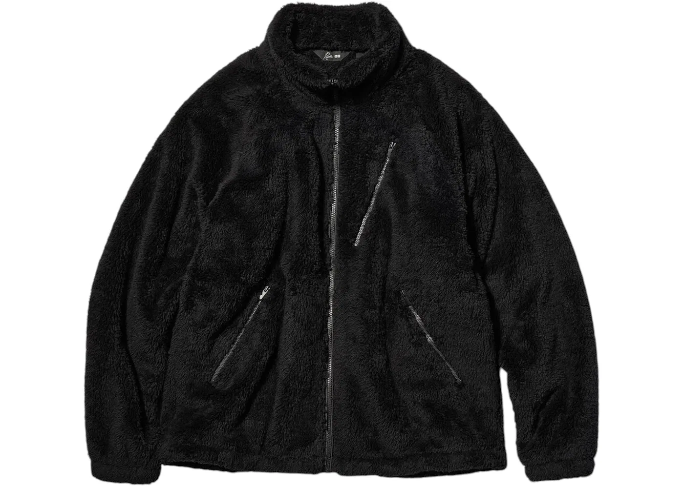 Унисекс-куртка с флисовой подкладкой Uniqlo x Needles Jacket (Asia Sizing), Black