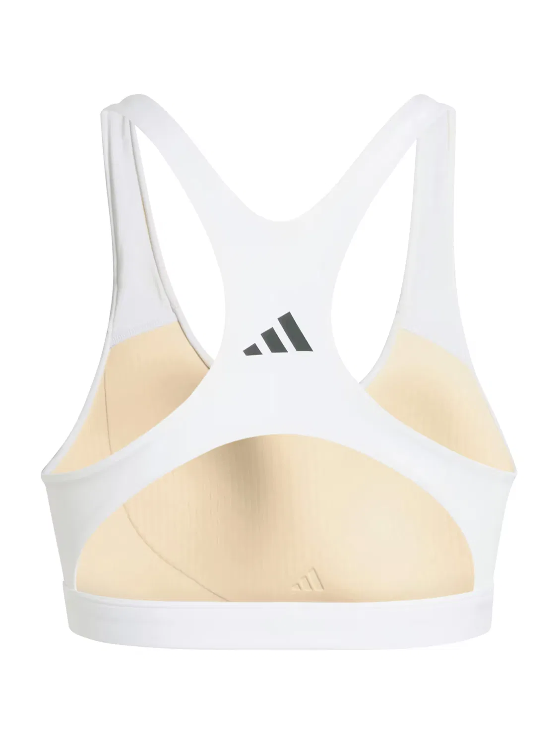 Спортивная футболка Adidas Performance OPT ESS HS белого цвета — фото 2
