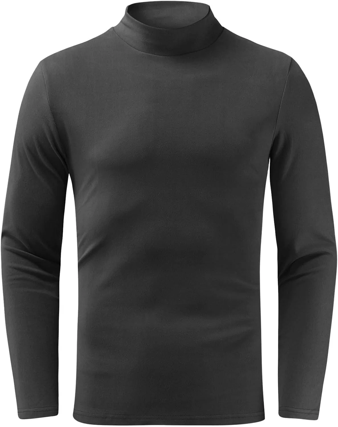 Мужская длинная футболка с ложной горловиной Athleisure, Grey — фото 4