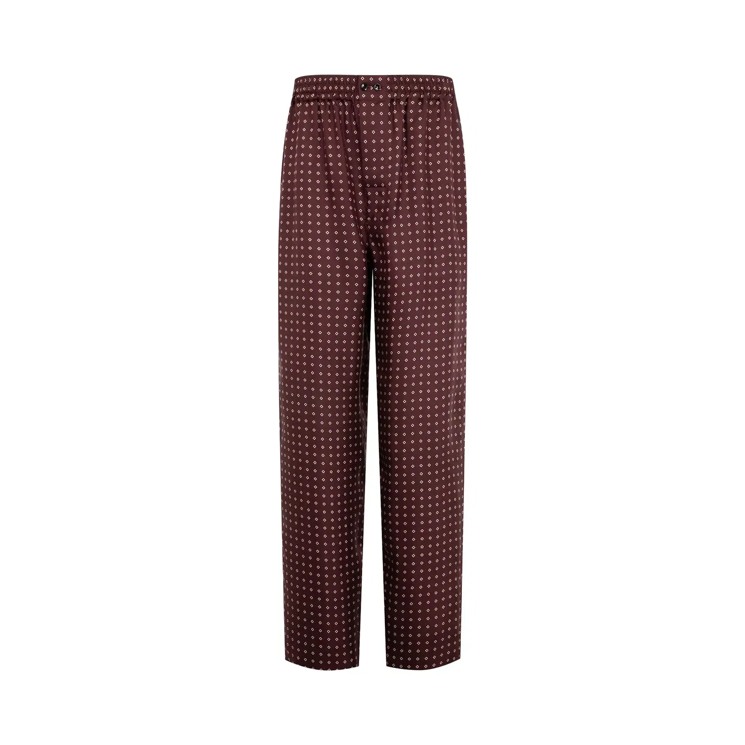Брюки Saint Laurent Pantalon PC85 Reconduit Geomet, красный