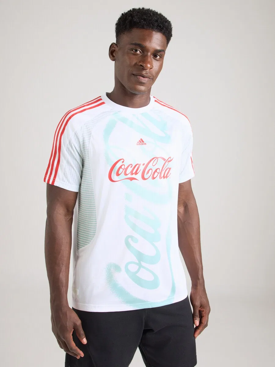 Футболка ADIDAS ORIGINALS 'CCTG' белого цвета — фото 4