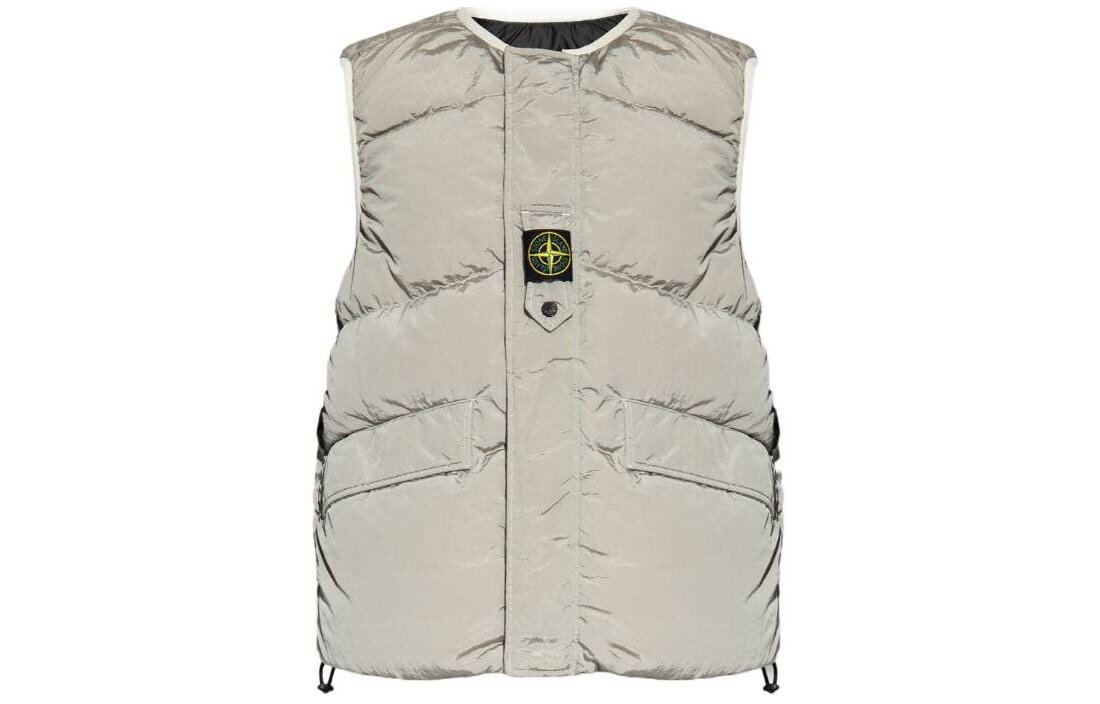 

Жилет мужской серебристый Stone Island, цвет Silver