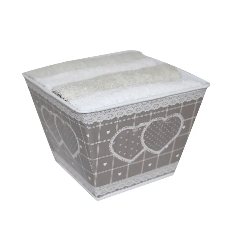 

Набор полотенец Re Sole Shabby Washing Basket, 4 шт, серый