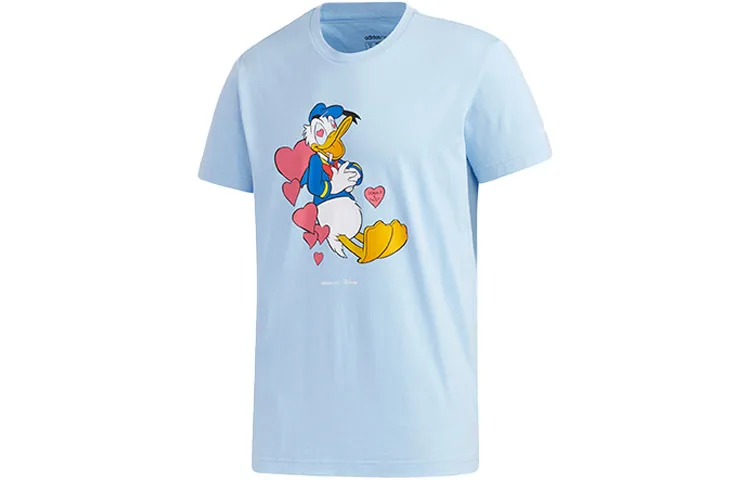 Adidas Neo Футболка Disney мужская розово-голубая
