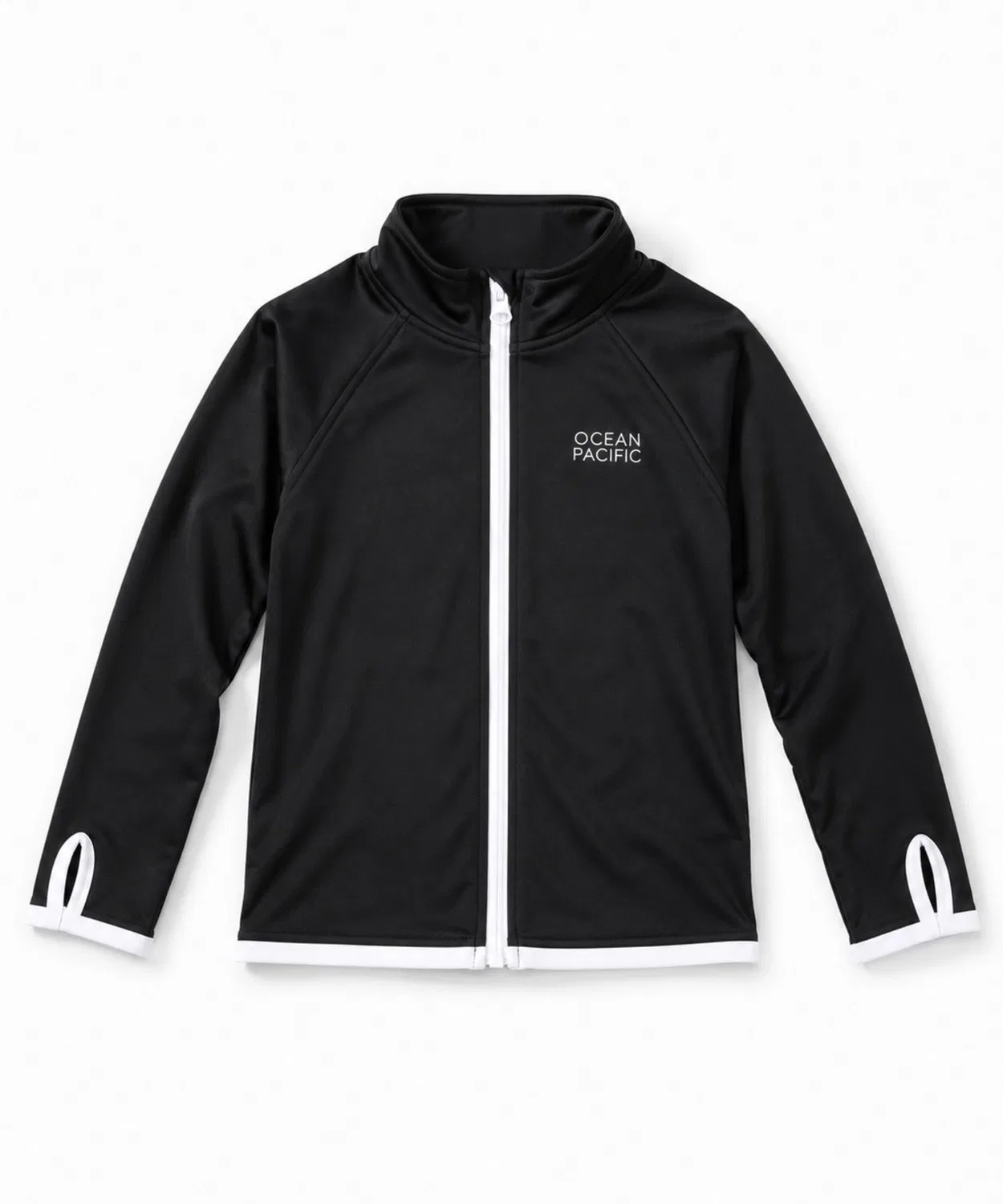 Детский рашгард с длинным рукавомOcean Pacific, Black
