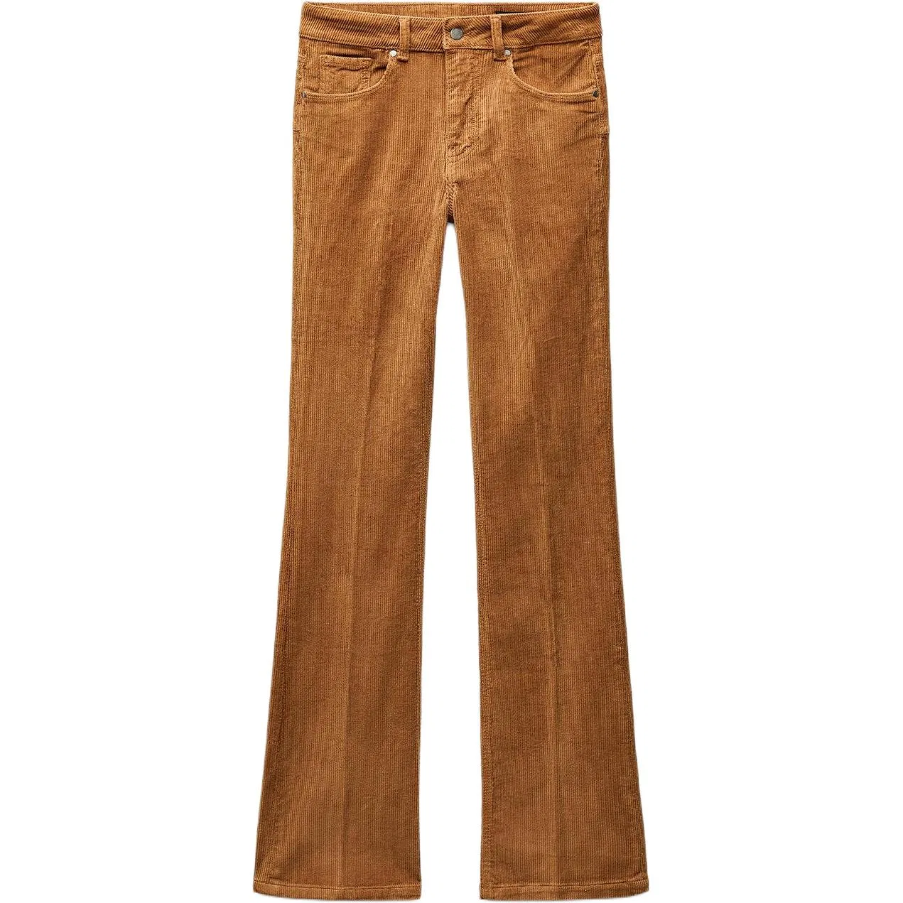 Женские повседневные брюки ZARA, Yellow Brown