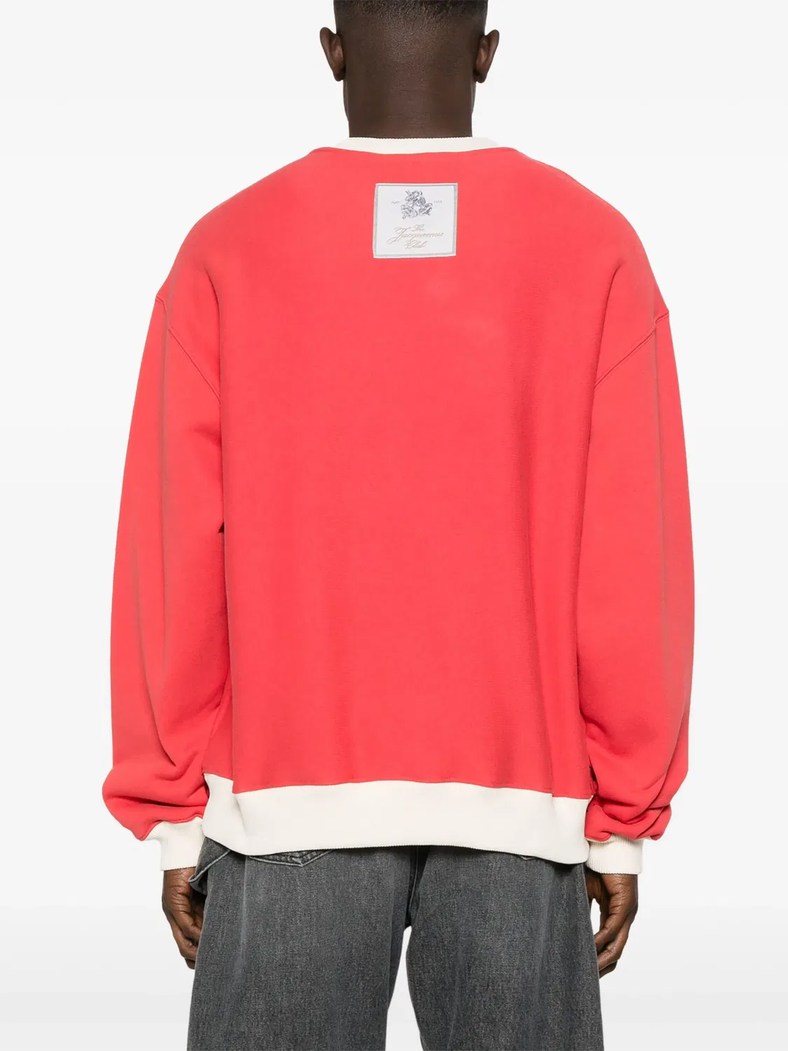 Jacquemus Толстовка Le Sweatshirt Красная — фото 4