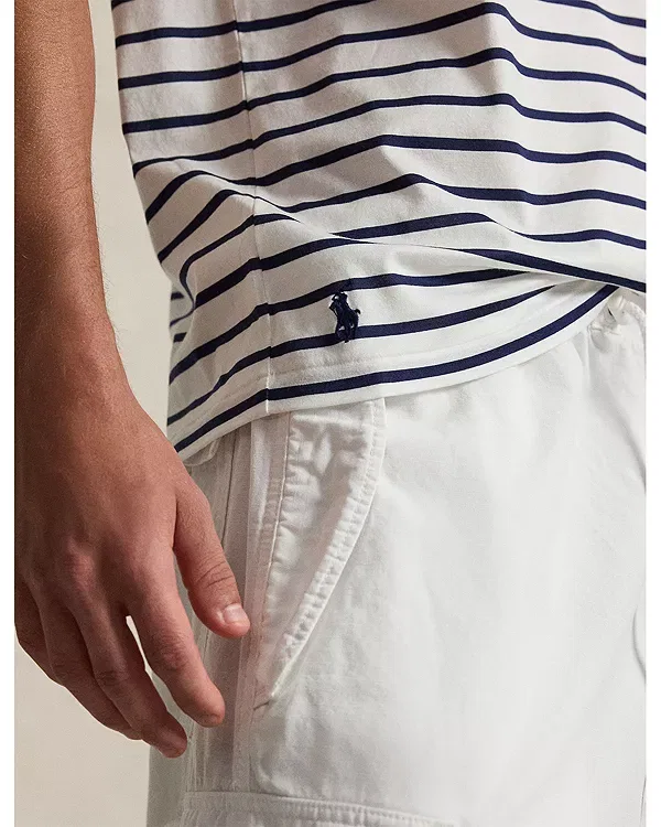 Мужская футболка с принтом Polo Ralph Lauren, White Multi — фото 4