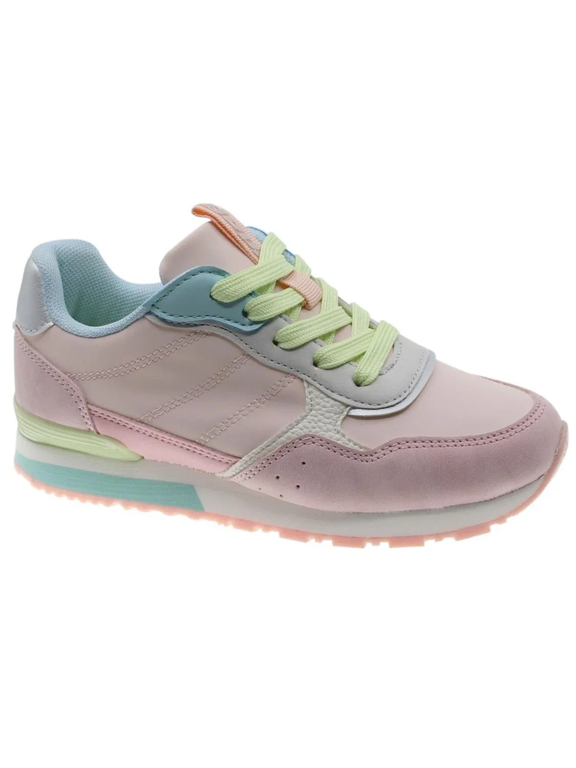 Кроссовки Beppi в стиле Casual Shoe розового цвета