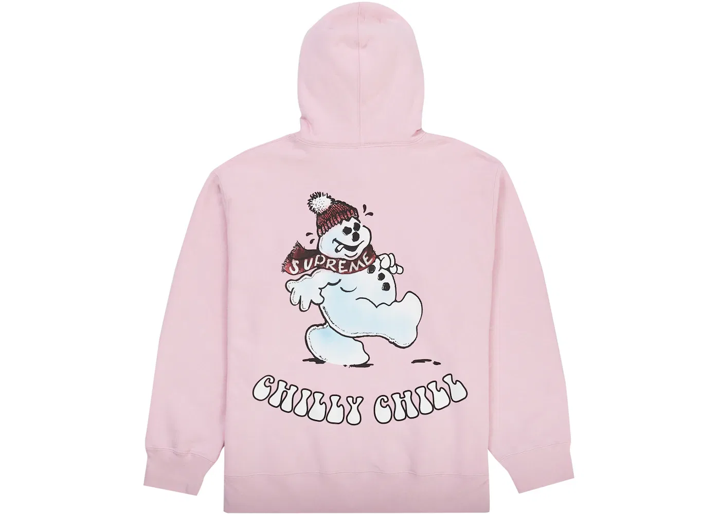 Мужской свитшот с капюшоном Supreme Sweatshirt, Light Pink