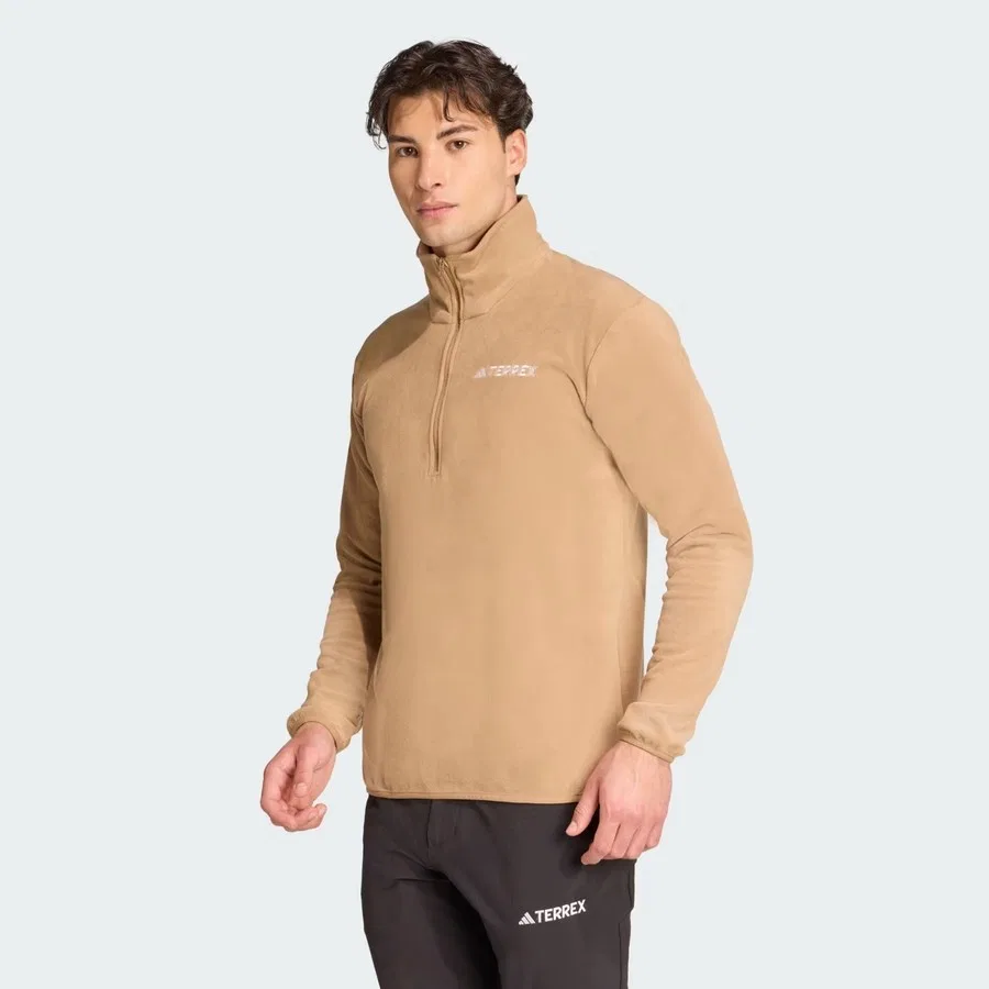 Свитшот с высоким воротником Multi Essentials adidas, Коричневый