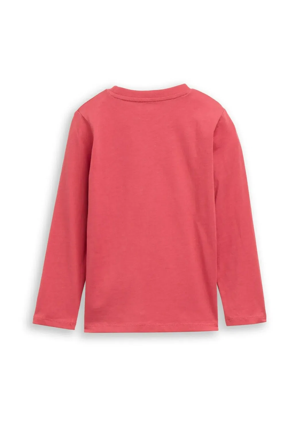 Футболка с длинными рукавами (T-Shirt langarmshirt mit interaktivem print) Tom Tailor, Berry Red — фото 2