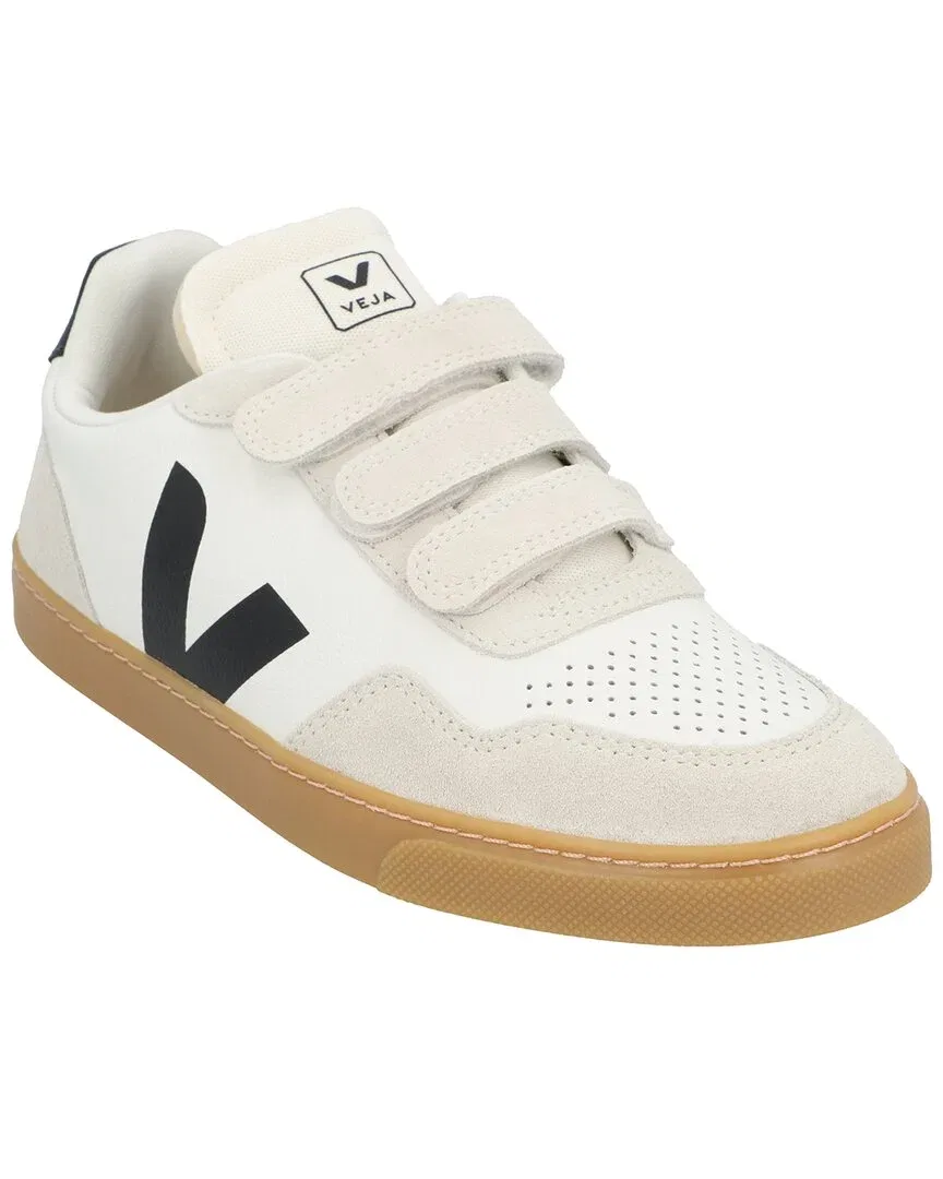 Детские кроссовки на липучках VEJA, White