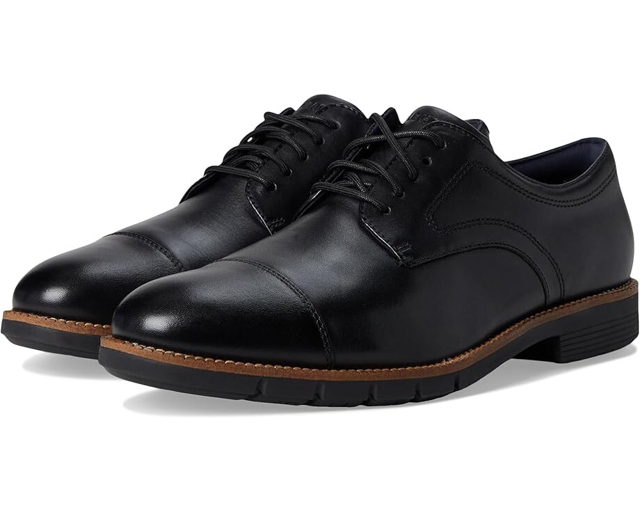 

Оксфорды Cole Haan Flexgrand360 Cap Toe Oxfords, цвет Black/Natural