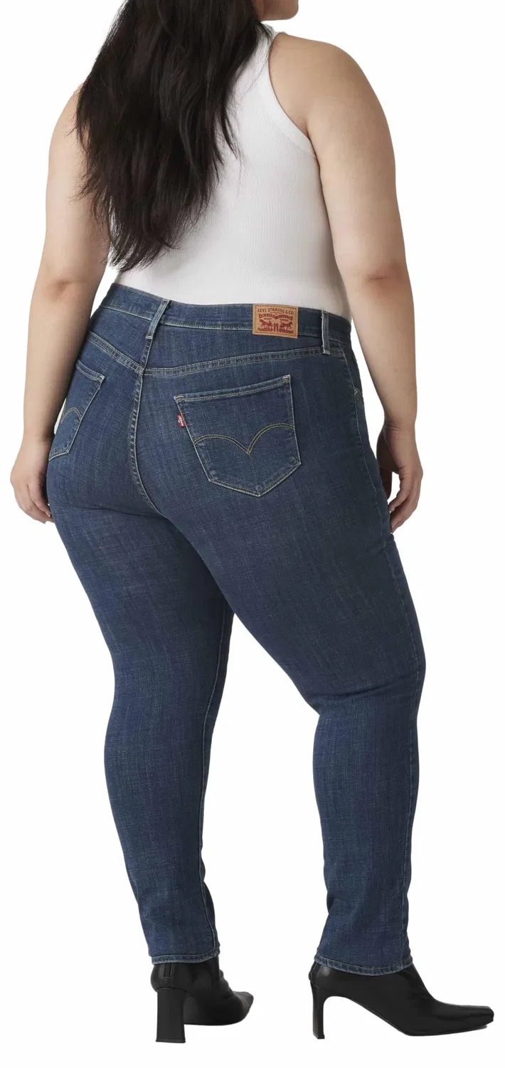 Женские джинсы скинни с утяжкой 311 Levi's, Lapis Maui Views Plus Splash — фото 4