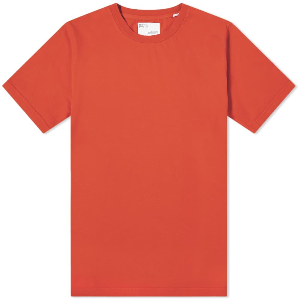 

Футболка Colorful Standard Classic Organic Tee, Красный, Футболка Colorful Standard Classic Organic Tee
