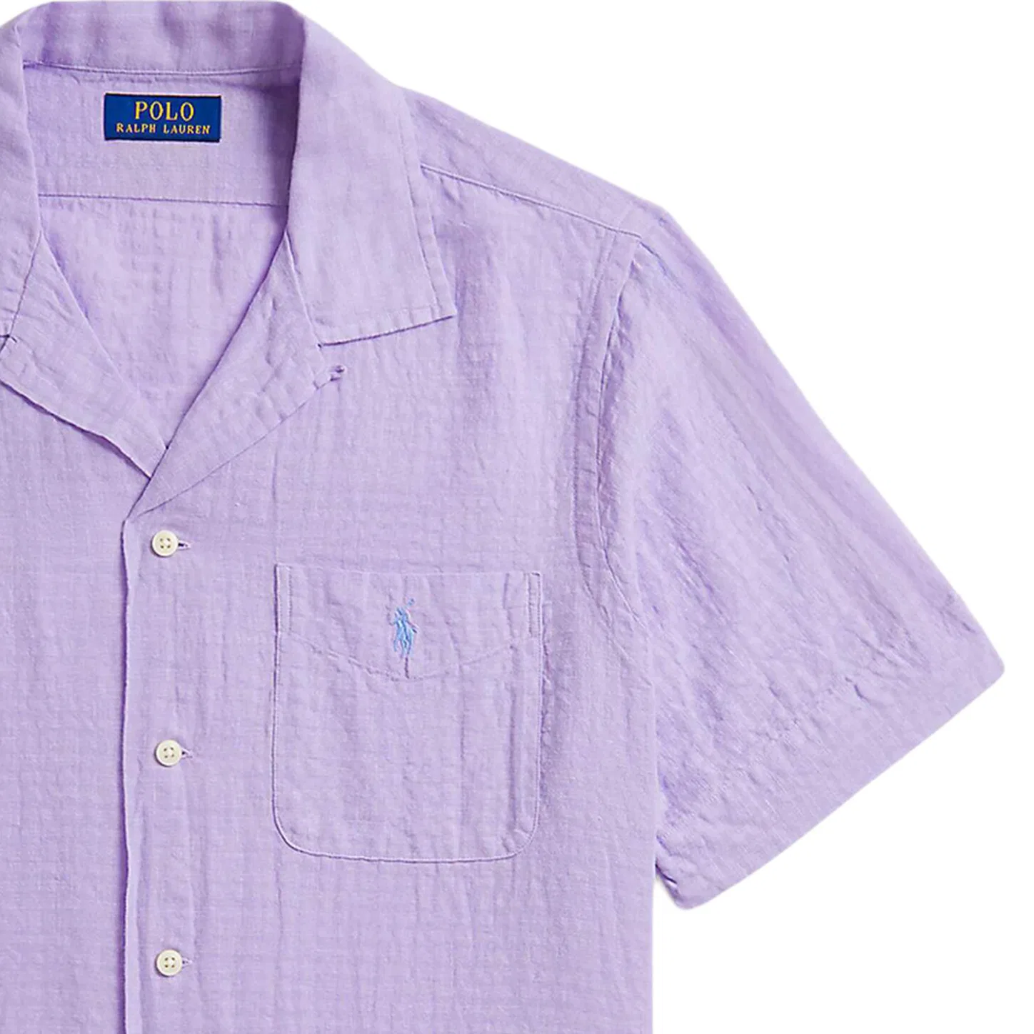 Мужская рубашка с длинным рукавом Polo Ralph Lauren, Pink Purple — фото 4