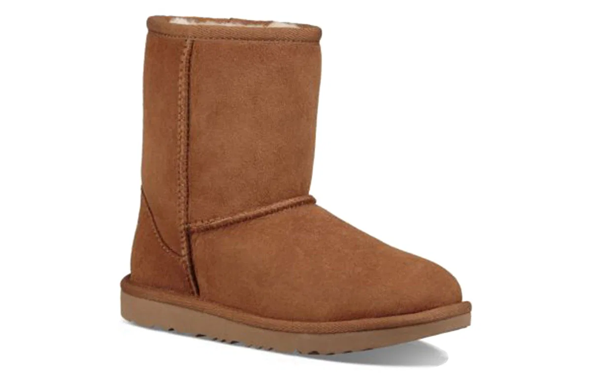 Детские зимние сапоги с защитой от влаги и пятен UGG, Chestnut Brown — фото 3