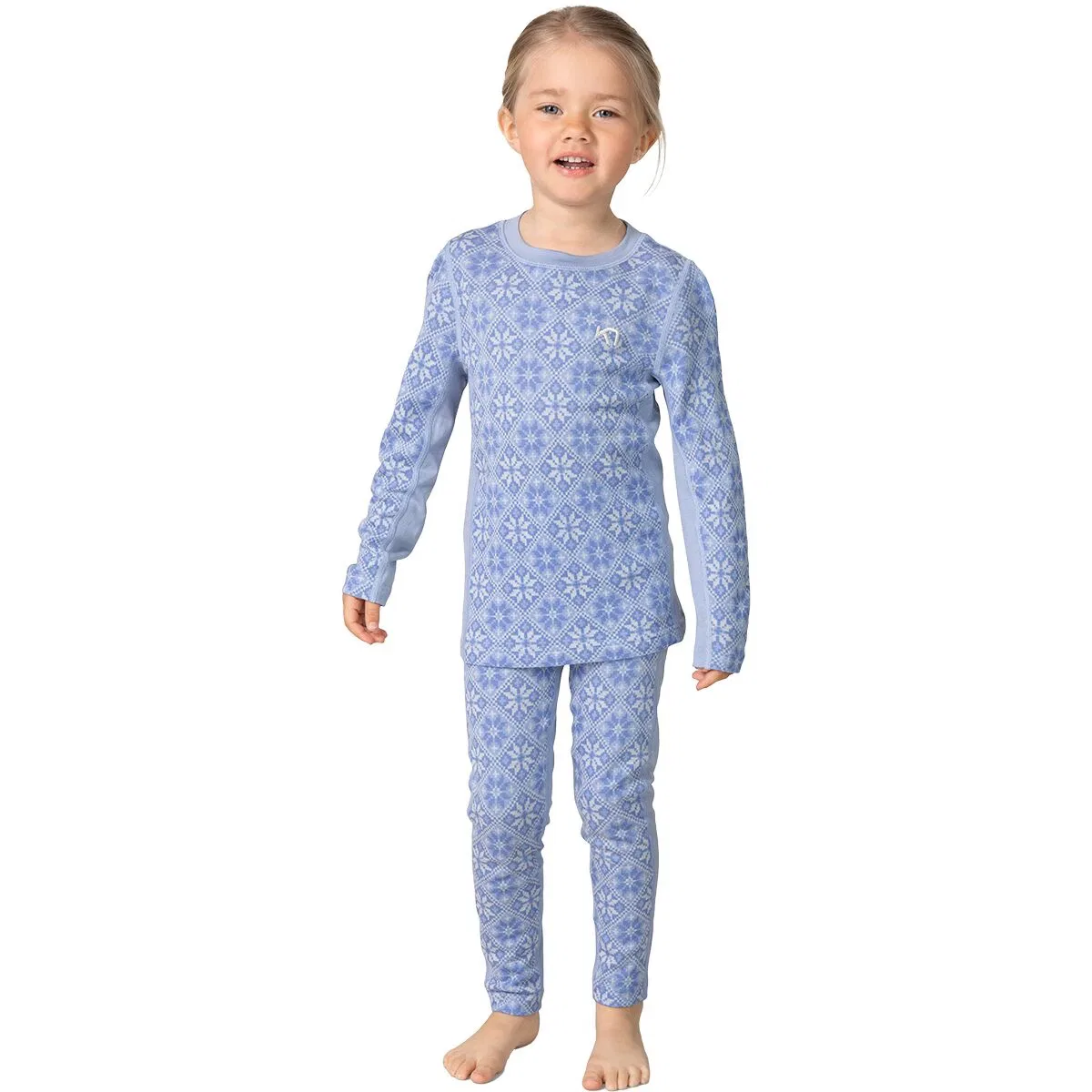 Детский комплект термобелья для девочек Hennie Set Kari Traa, Sea