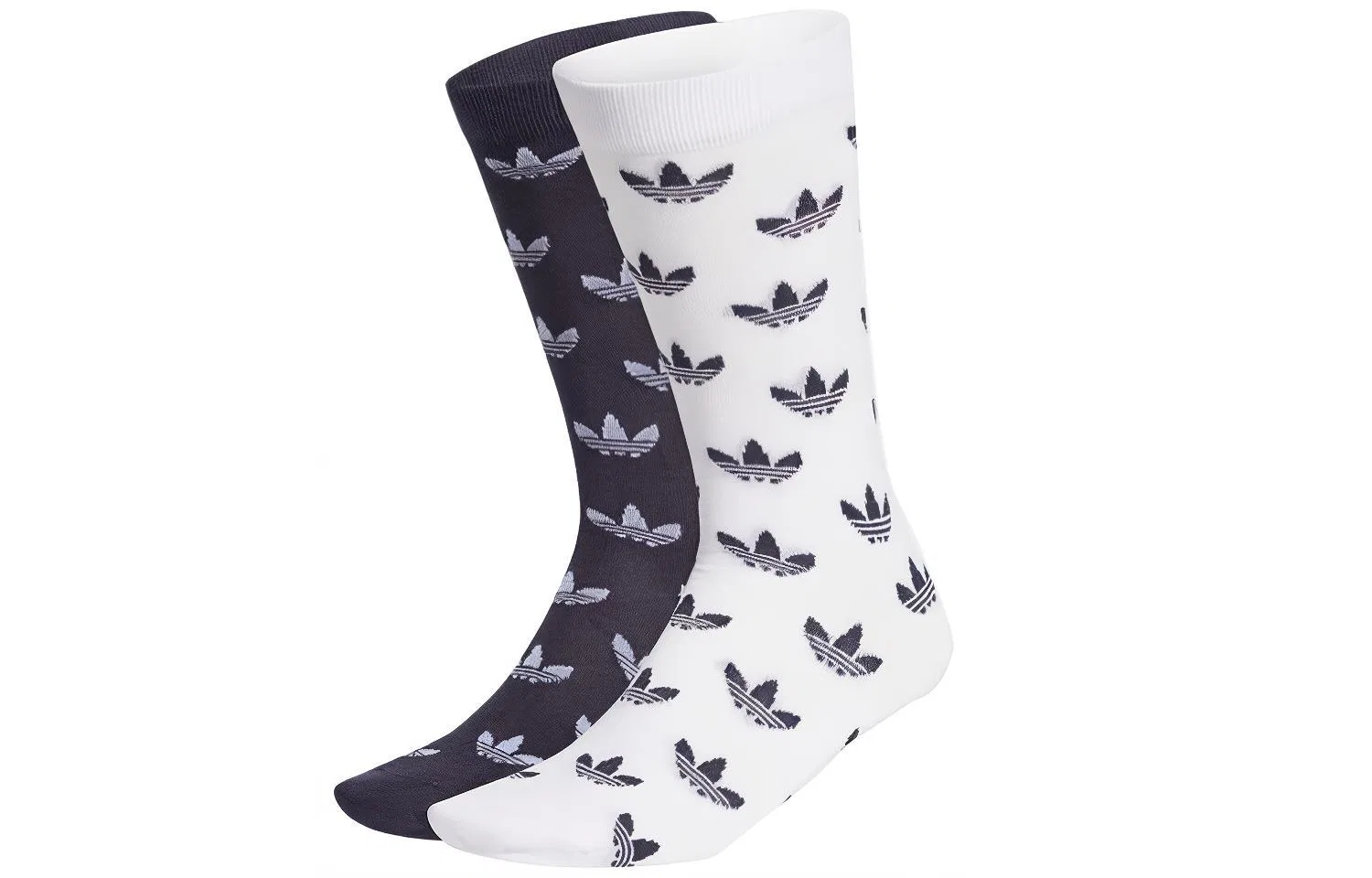 Детские носки с логотипом Adidas, комплект из 2 пар, Black
