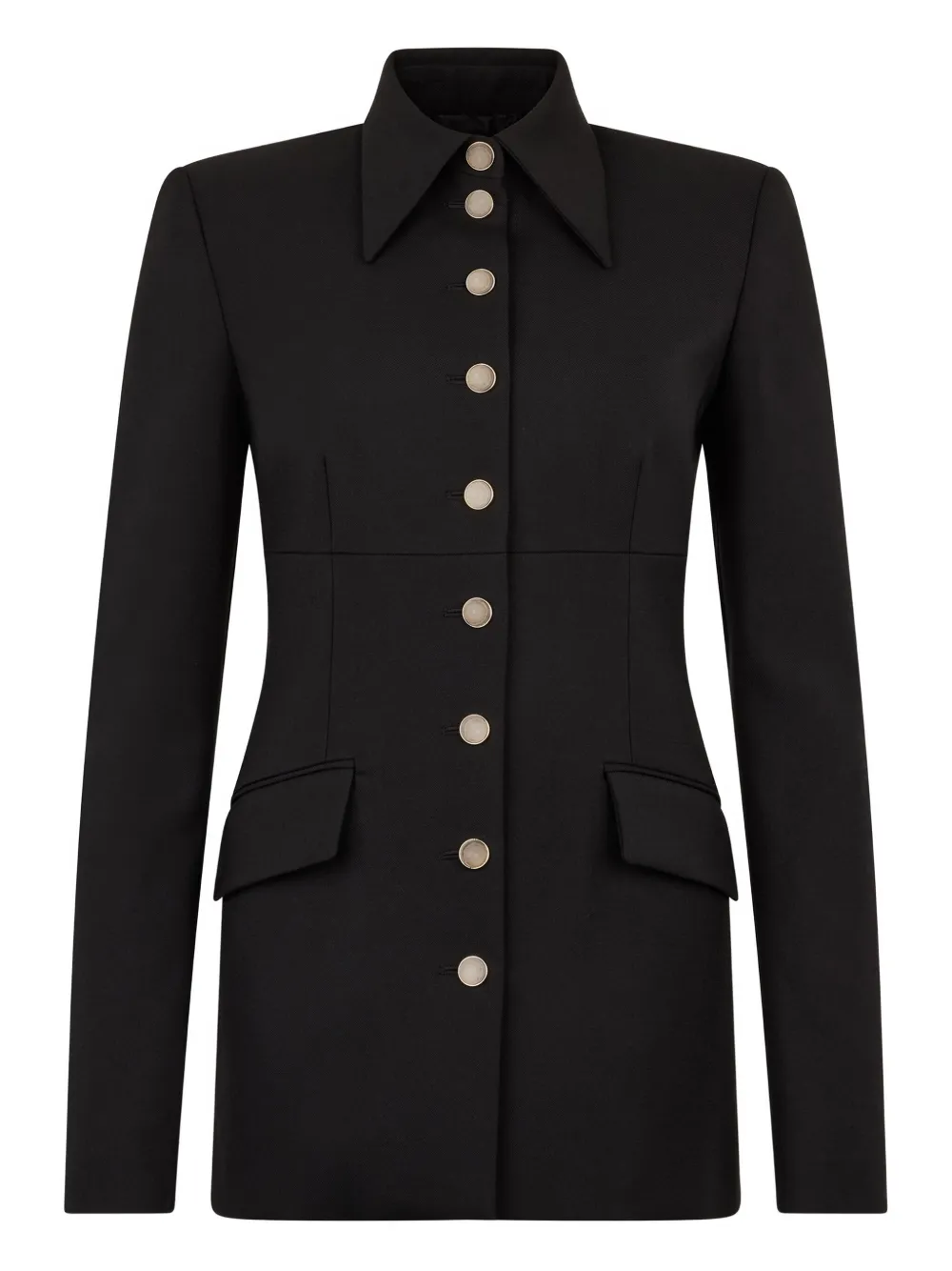

Жакет в стиле верховой езды на пуговицах Roberto Cavalli, черный