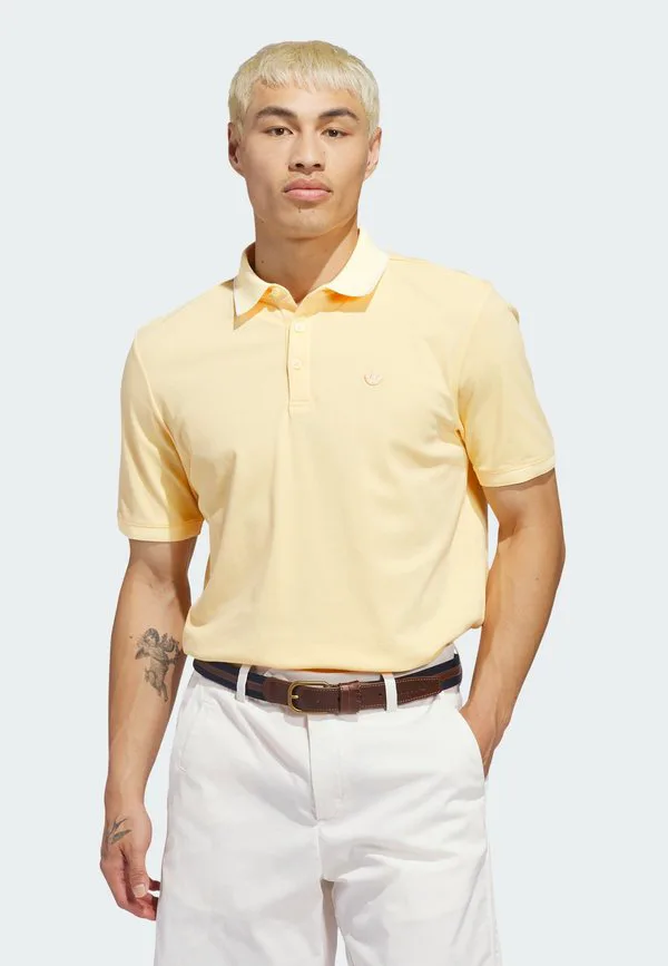 Однотонная рубашка поло Adidas Golf Originals, Ice Tangerine