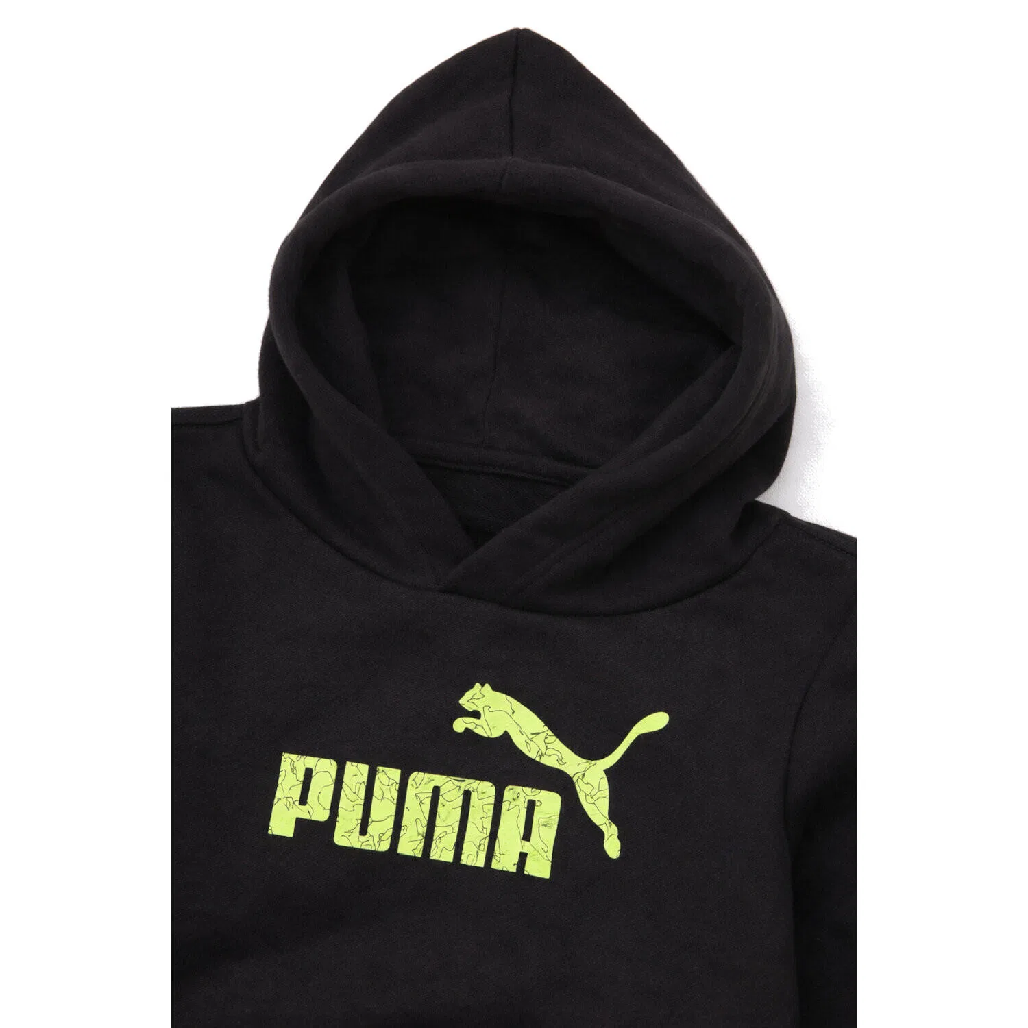 Детский спортивный костюм с логотипом Minicats No. 1 Logo Puma, Schwarz Gelb Schwarz — фото 2