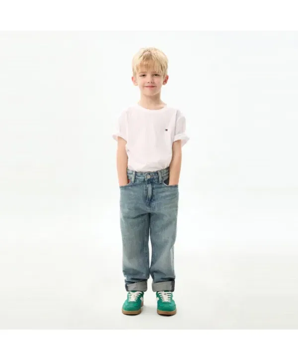 Футболка с коротким рукавом, 2 шт, Tommy Hilfiger Kids, белый и синий — фото 2