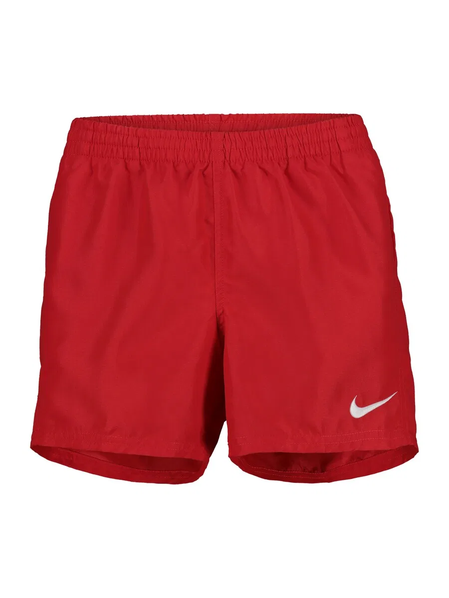 Спортивные плавки Nike Swim Athletic Swimwear 'Lap 4 inch Volley' красного цвета