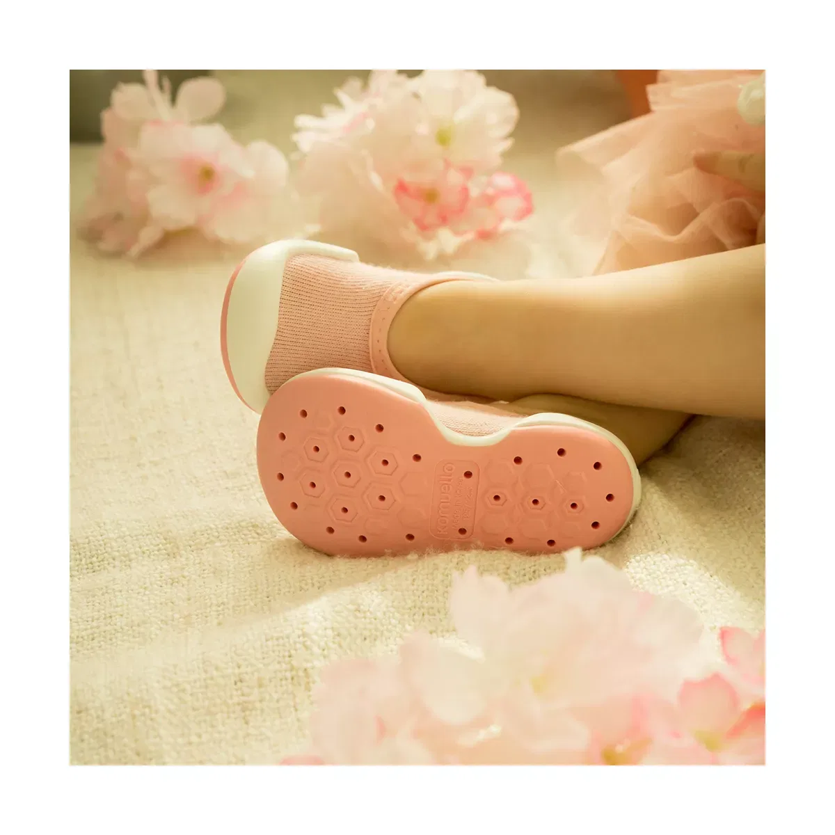 Детские кроссовки для мальчиков и девочек Komuello, Pastel Pink — фото 3