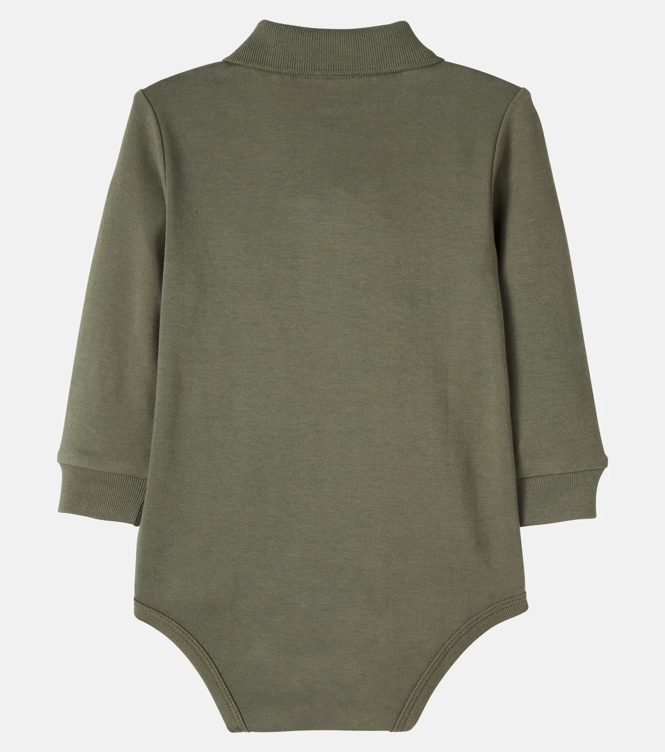 Боди с воротником-поло Polo Ralph Lauren Kids, зеленый — фото 3