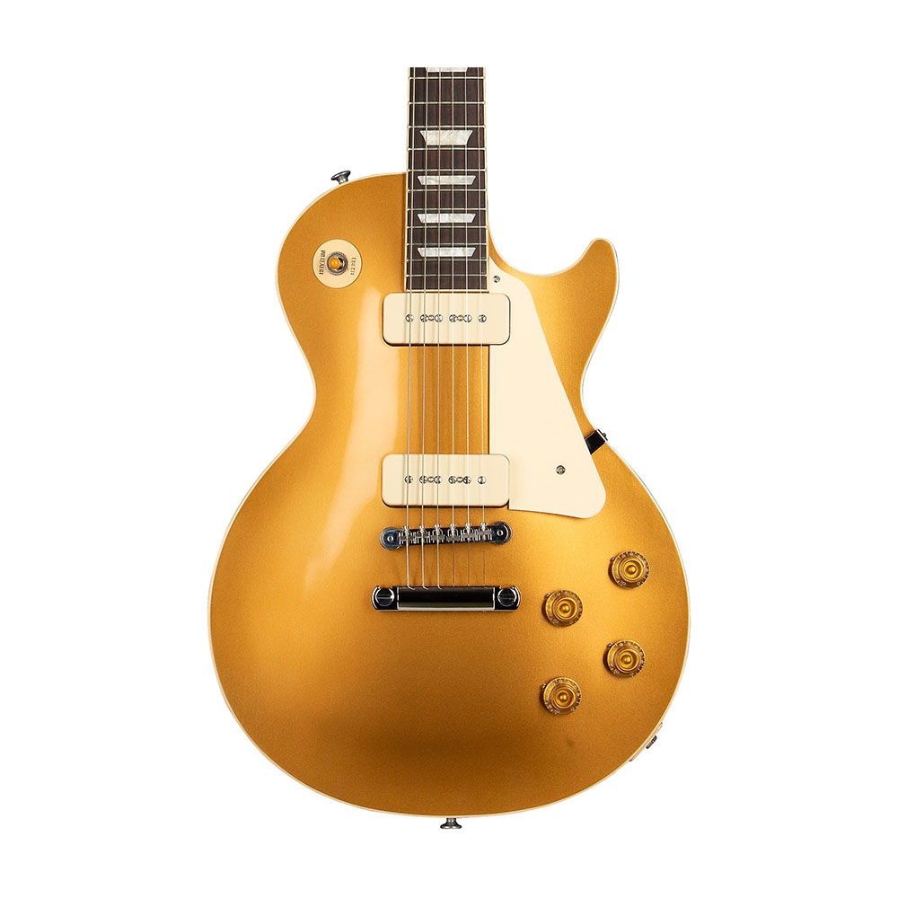 Электрогитара Gibson Les Paul Standard '50s P-90 с золотым верхом — фото 3