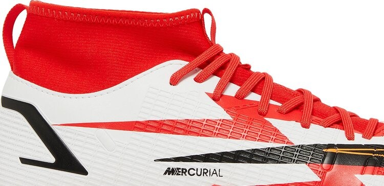 Кроссовки Nike Mercurial Superfly 8 Academy CR7 TF GS 'Chile Red', красный — фото 3