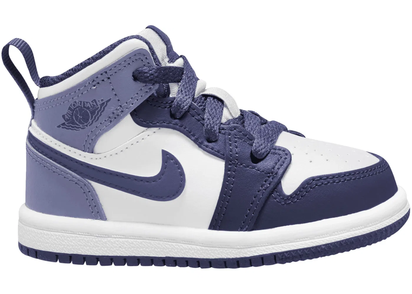 Детские кроссовки Lifestyle Jordan 1 Mid Jordan, Sky J Purple/White/Sky J Light Purple/Sky J Purple