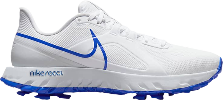 Бутсы Nike React Infinity Pro Wide 'White Racer Blue', белый - фото