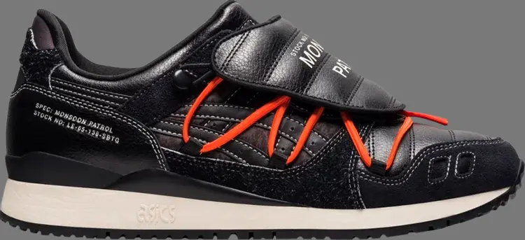 

Кроссовки limited edt x sbtg x gel lyte 3 og 'monsoon patrol - black' Asics, черный