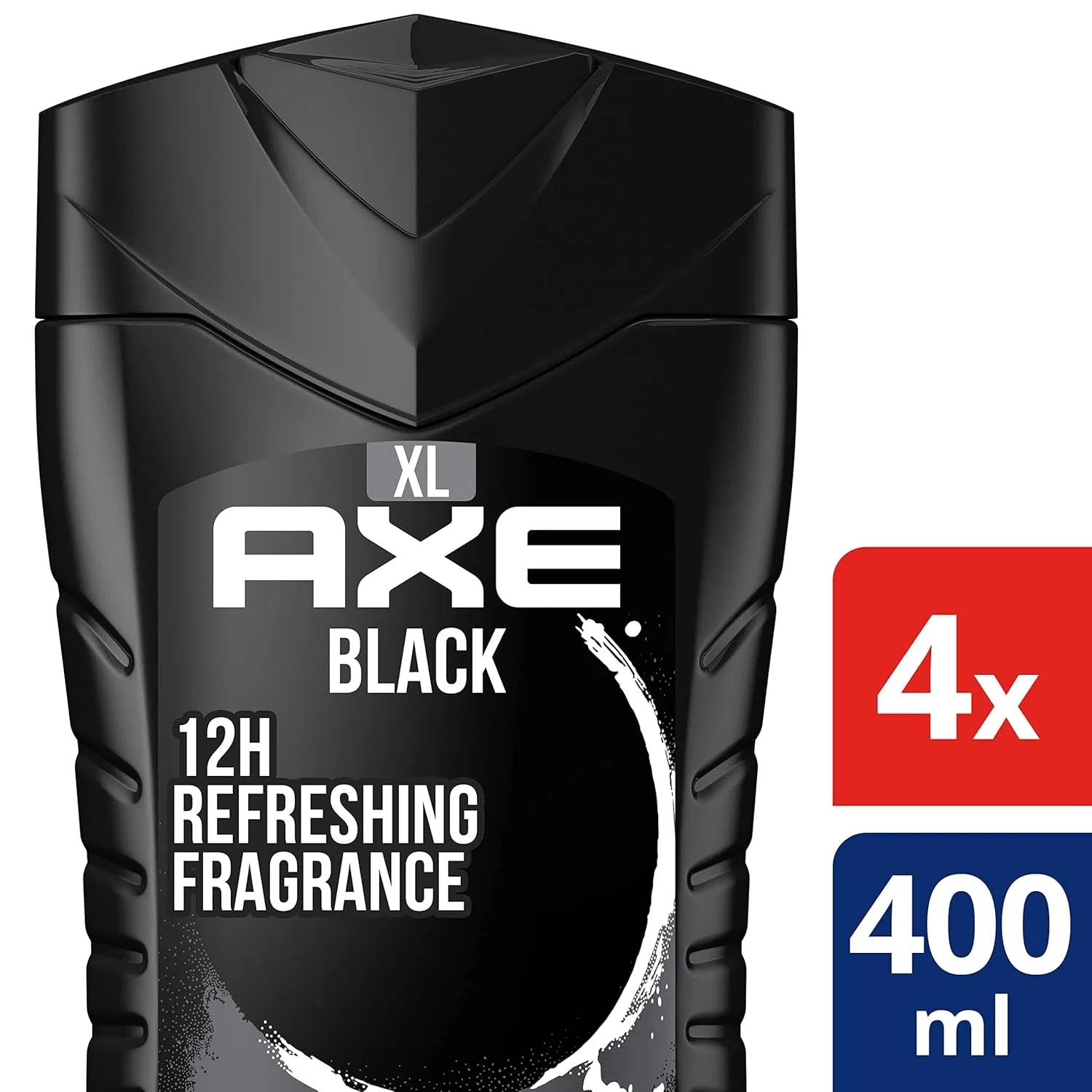 Гель для душа и шампунь 3-в-1 AXE Black XL, набор 4 шт по 400 мл — фото 2