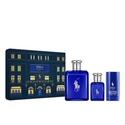 Набор парфюмерный мужской Polo Blue Polo Ralph Lauren, 3 предмета