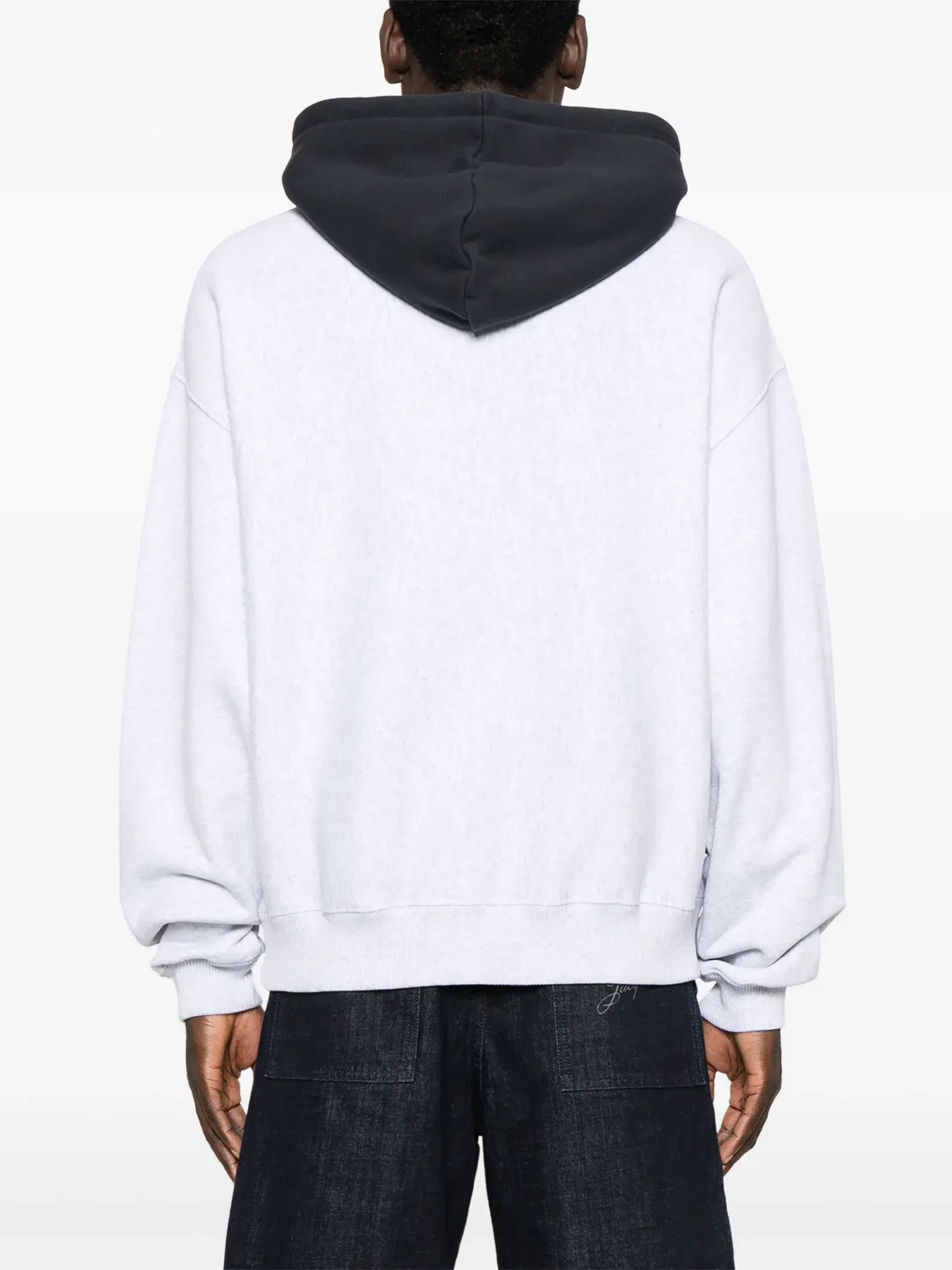 Jacquemus Худи Baseball Серый — фото 4