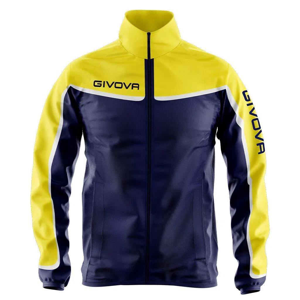 Детская непромокаемая куртка Rain Jacket Asia Givova, Blau Gelb